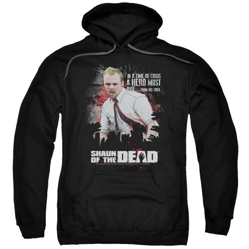 Image for Shaun of the Dead Hoodie - Hero Must Rise