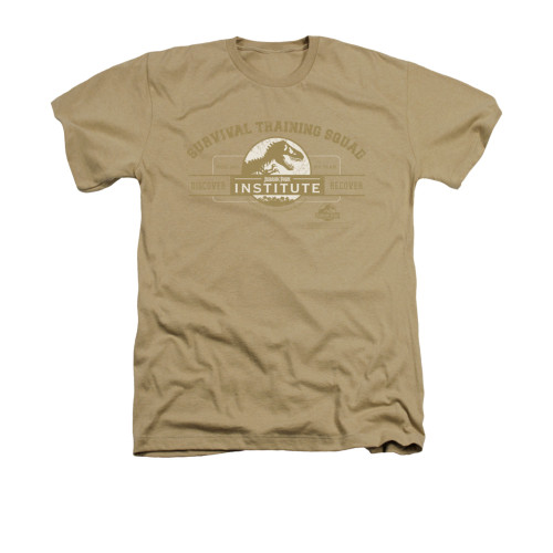 Jurassic Park Heather T-Shirt - Survival Training Squad