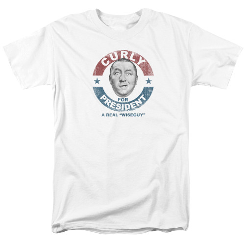 Image for The Three Stooges T-Shirt - Curly For President Wiseguy