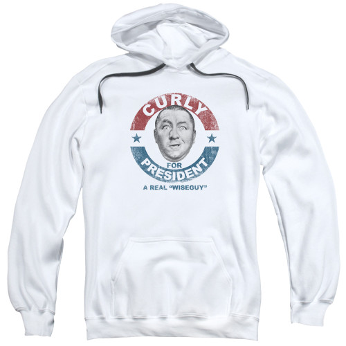 Image for The Three Stooges Hoodie - Curly For President Wiseguy