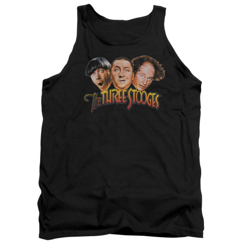 Image for The Three Stooges Tank Top - Three Head Logo