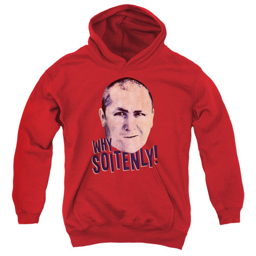 Image for The Three Stooges Youth Hoodie - Why Soitenly