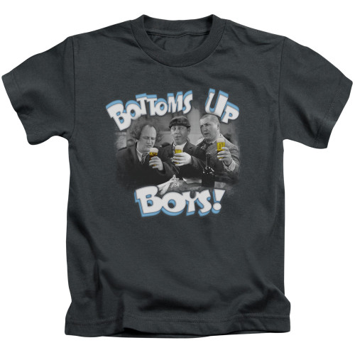 Image for The Three Stooges Kids T-Shirt - Bottoms Up