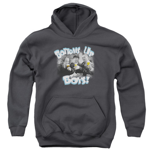 Image for The Three Stooges Youth Hoodie - Bottoms Up