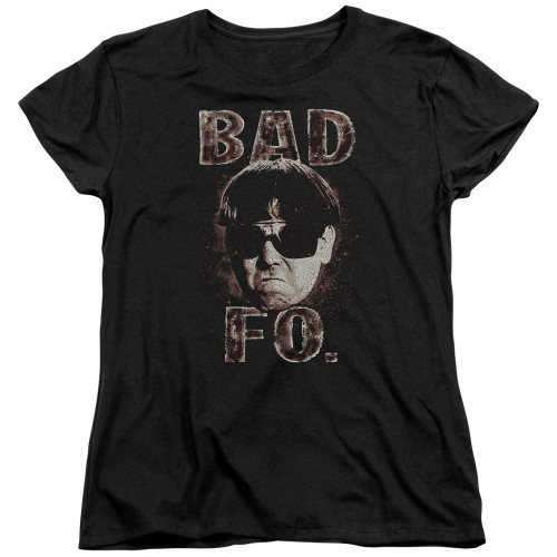 Image for The Three Stooges Woman's T-Shirt - Bad Moe Fo