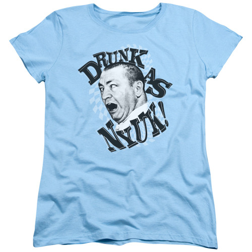 Image for The Three Stooges Woman's T-Shirt - Drunk