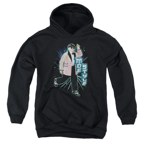 Image for The Three Stooges Youth Hoodie - Moe Style