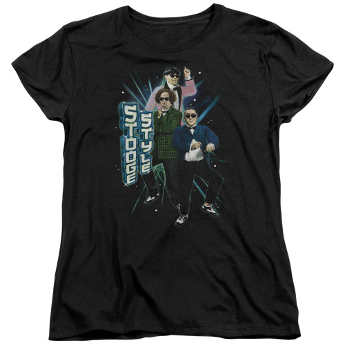 Image for The Three Stooges Woman's T-Shirt - Stooge Style
