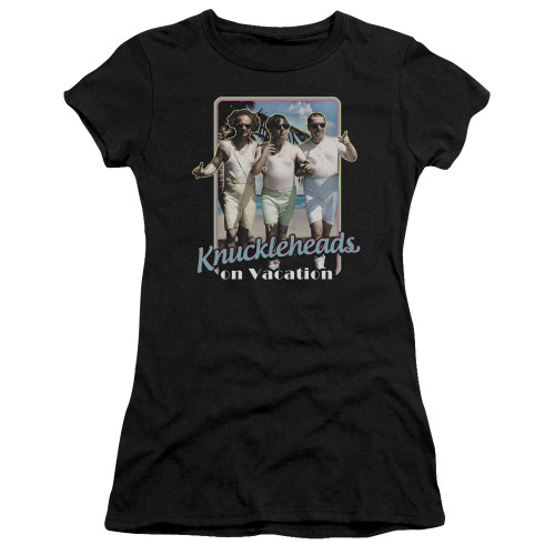 Image for The Three Stooges Girls T-Shirt - Knucklesheads on Vacation