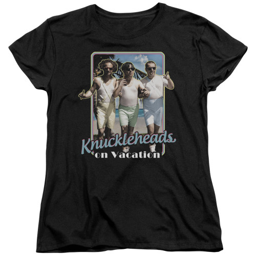 Image for The Three Stooges Woman's T-Shirt - Knucklesheads on Vacation