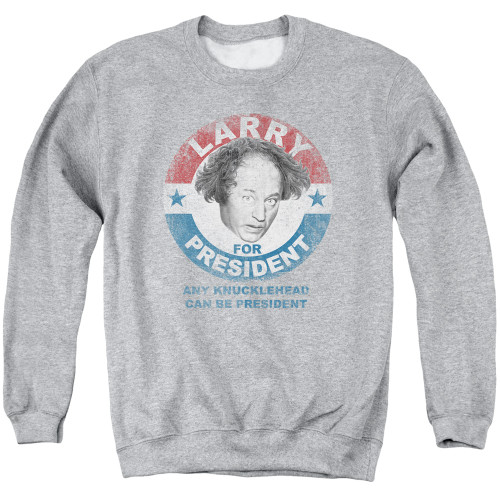 Image for The Three Stooges Crewneck - Larry For President