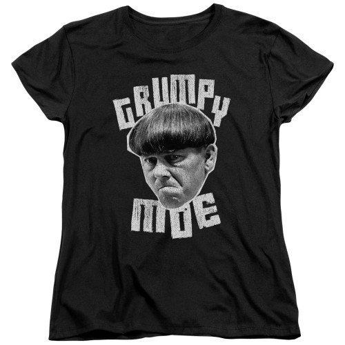 Image for The Three Stooges Woman's T-Shirt - Grumpy Moe