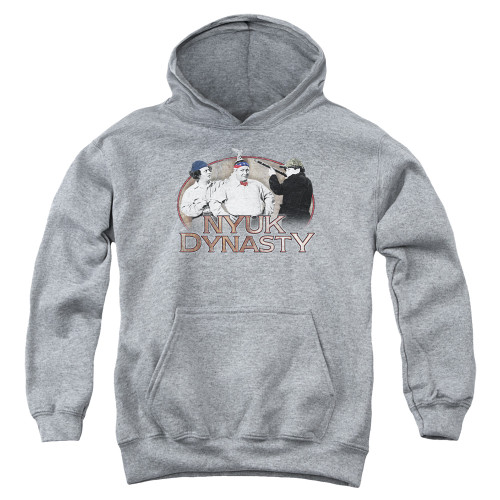 Image for The Three Stooges Youth Hoodie - Nyuk Dynasty