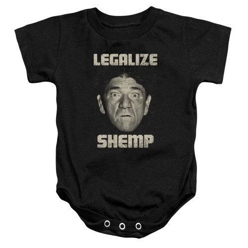 Image for The Three Stooges Baby Creeper - Legalize Shemp