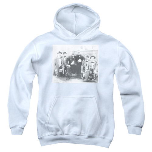 Image for The Three Stooges Youth Hoodie - Hello