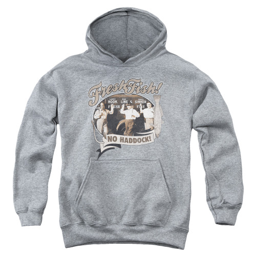 Image for The Three Stooges Youth Hoodie - Fresh Fish