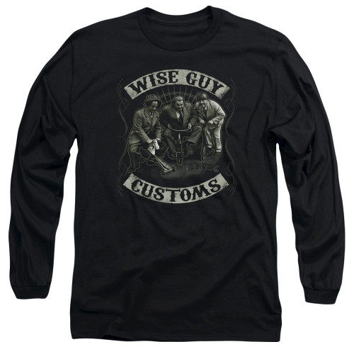 Image for The Three Stooges Long Sleeve T-Shirt - Wise Guy Customs