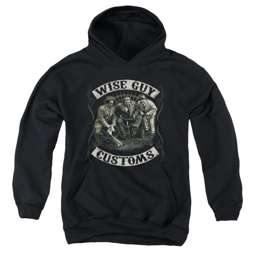 Image for The Three Stooges Youth Hoodie - Wise Guy Customs