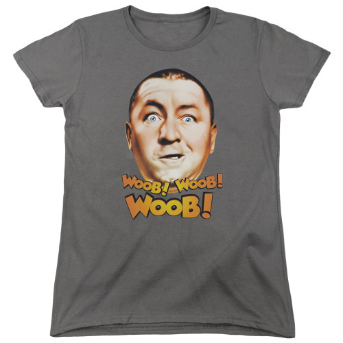 Image for The Three Stooges Woman's T-Shirt - Woob Woob Woob