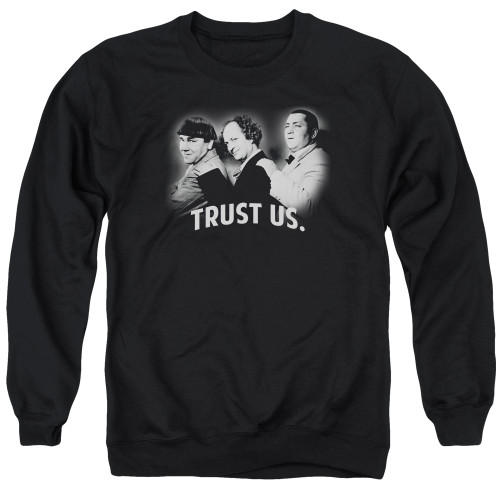 Image for The Three Stooges Crewneck - Trust Us