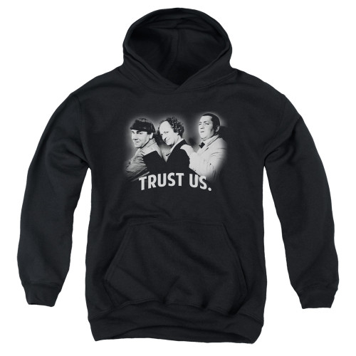 Image for The Three Stooges Youth Hoodie - Trust Us