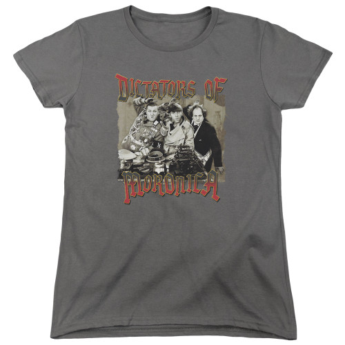 Image for The Three Stooges Woman's T-Shirt - Moronica