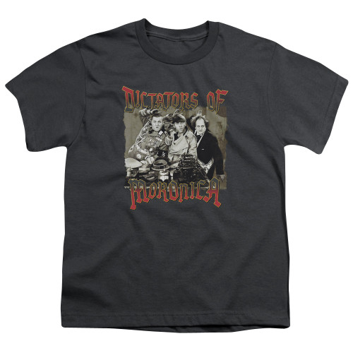 Image for The Three Stooges Youth T-Shirt - Moronica