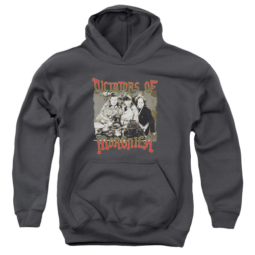 Image for The Three Stooges Youth Hoodie - Moronica