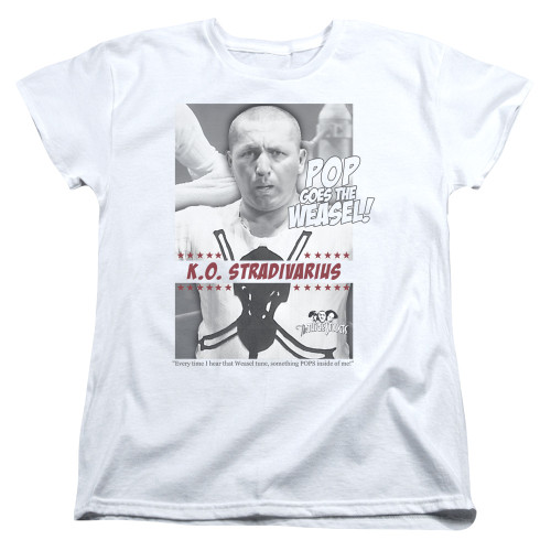 Image for The Three Stooges Woman's T-Shirt - Weasel