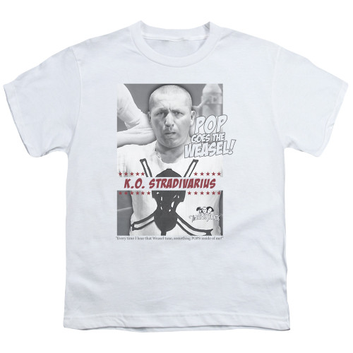 Image for The Three Stooges Youth T-Shirt - Weasel