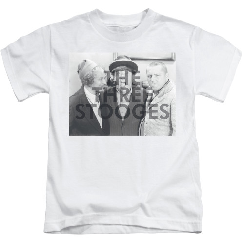 Image for The Three Stooges Kids T-Shirt - Cutoff