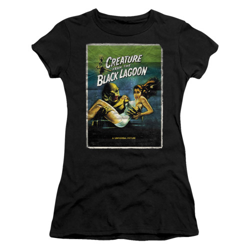 Image for Universal Monsters Girls T-Shirt - Creature One Sheet