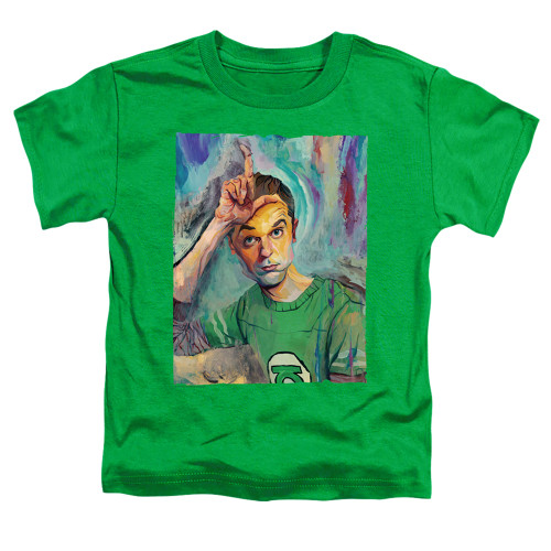 Image for Big Bang Theory Toddler T-Shirt - Sheldon Painting