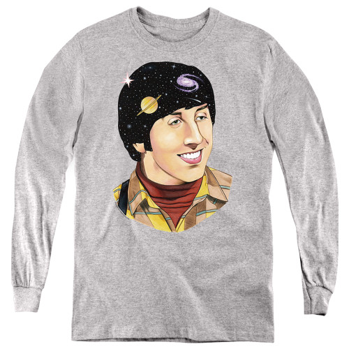 Image for Big Bang Theory Youth Long Sleeve T-Shirt - Howard Space