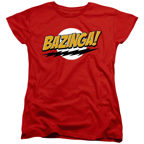 Image for Big Bang Theory Woman's T-Shirt - Bazinga