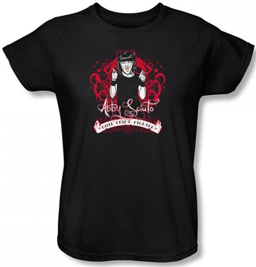 NCIS Goth Crime Fighter Woman's T-Shirt