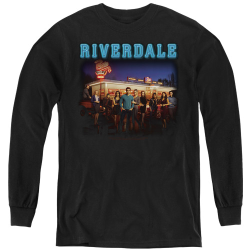 Image for Riverdale Youth Long Sleeve T-Shirt - Up at Pops 