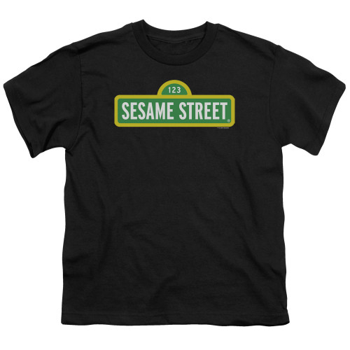 Image for Sesame Street Youth T-Shirt - Sesame Street Logo