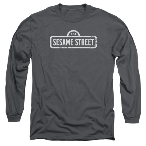 Image for Sesame Street Long Sleeve T-Shirt - One Color Logo