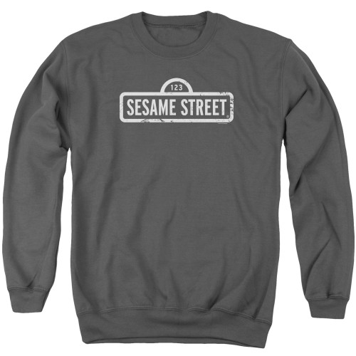 Image for Sesame Street Crewneck - One Color Logo