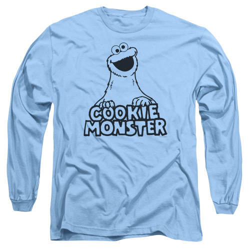 Image for Sesame Street Long Sleeve T-Shirt - Vintage Cookie Monster