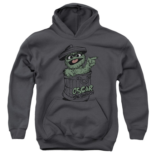 Image for Sesame Street Youth Hoodie - Early Grouch