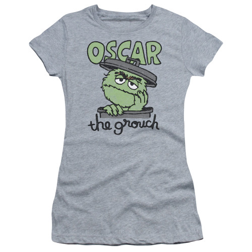 Image for Sesame Street Girls T-Shirt - Canned Grouch