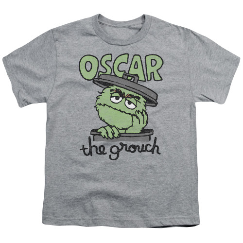 Image for Sesame Street Youth T-Shirt - Canned Grouch