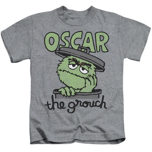 Image for Sesame Street Kids T-Shirt - Canned Grouch