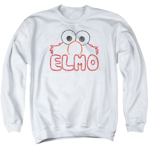 Image for Sesame Street Crewneck - Elmo Letters