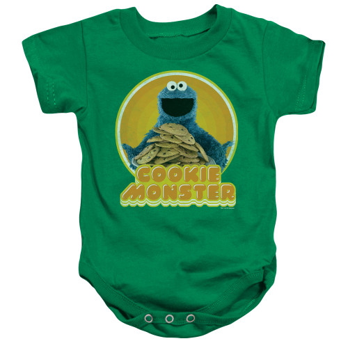 Image for Sesame Street Baby Creeper - Cookie Iron On