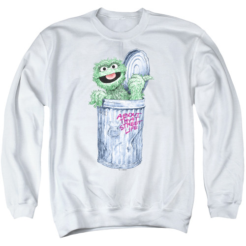 Image for Sesame Street Crewneck - About That Street Life