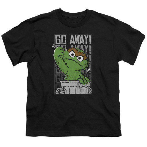 Image for Sesame Street Youth T-Shirt - Go Away