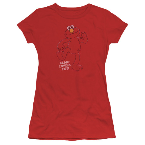 Image for Sesame Street Girls T-Shirt - Elmo Loves You